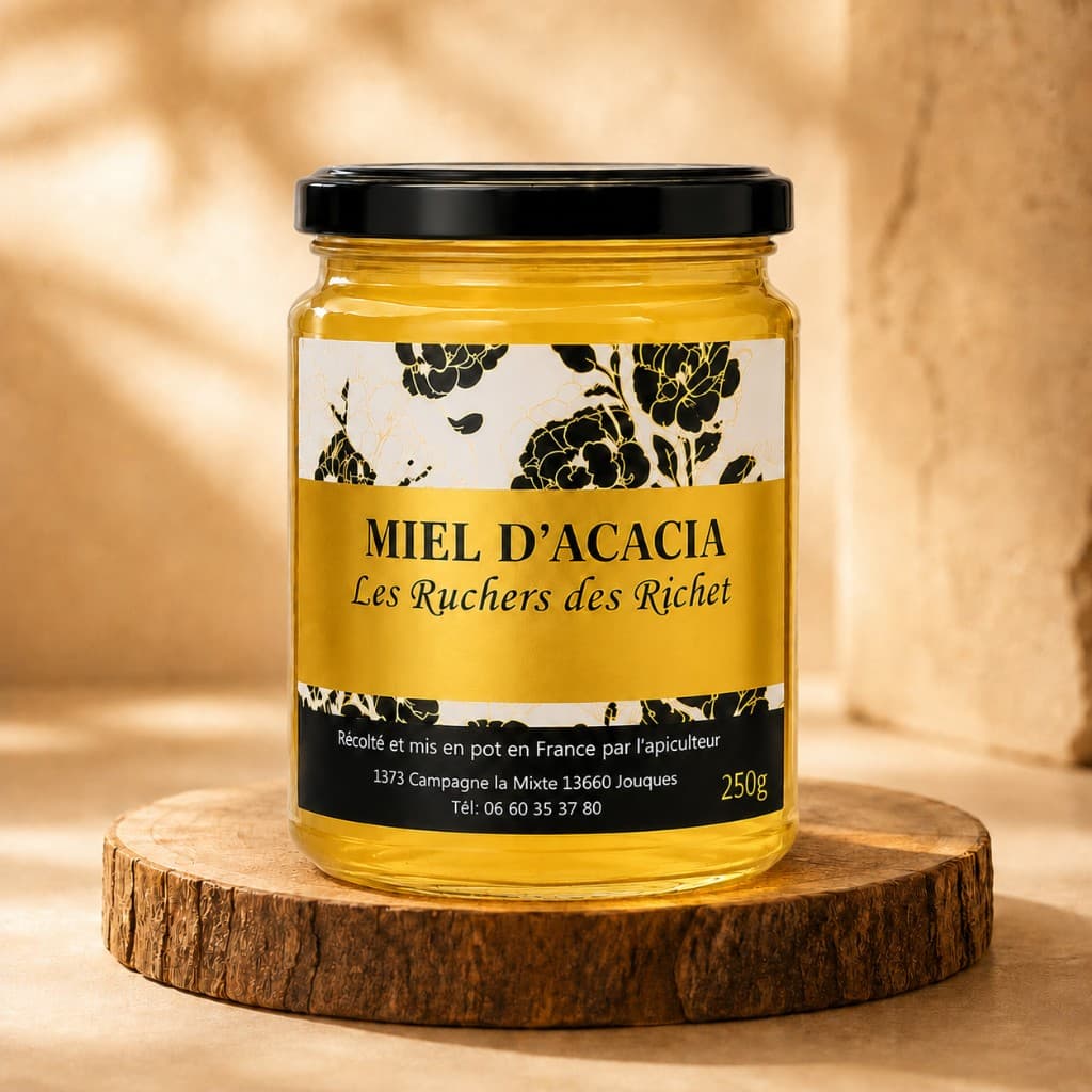 Pot de miel — aperçu de personnalisation